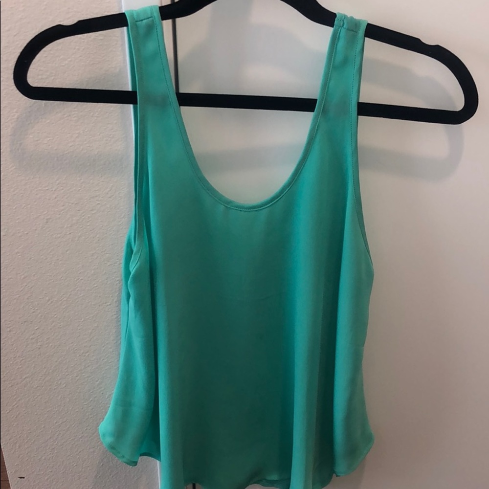 LUSH Green Tank Top